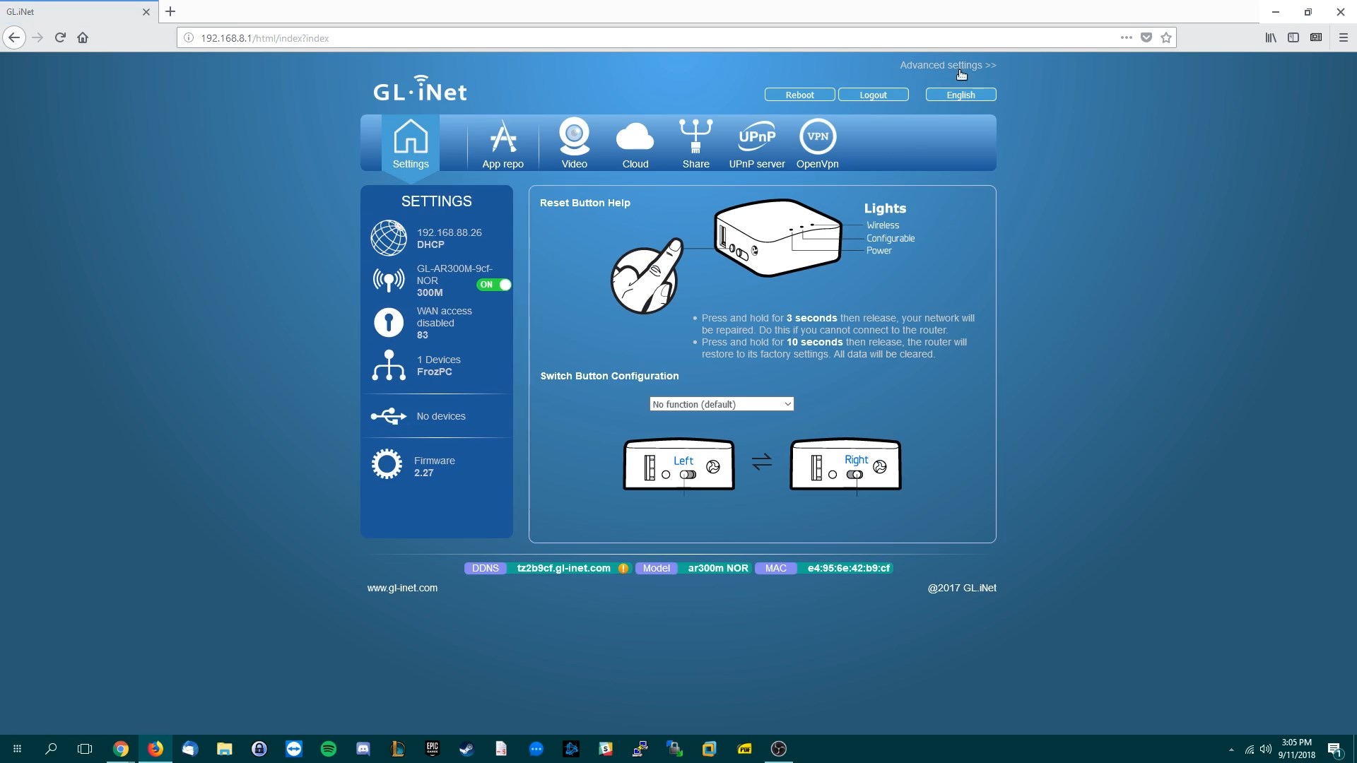 GL.inet Method (fq_codel/Cake) 